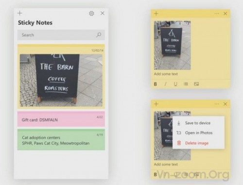 Windows 10 users will soon get picture support in sticky notes 5