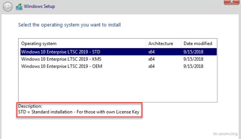 Hướng Dẫn Cài Đặt Windows 10 Enterprise 2019 Ltsc Phiên Bản Oem Rtm |  Vn-Zoom | Cộng Đồng Chia Sẻ Kiến Thức Công Nghệ Và Phần Mềm Máy Tính