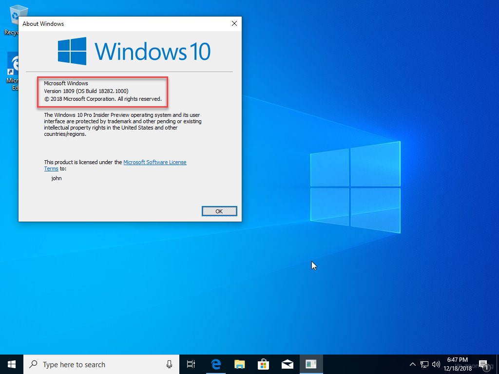 Windows 10 rs6 что это