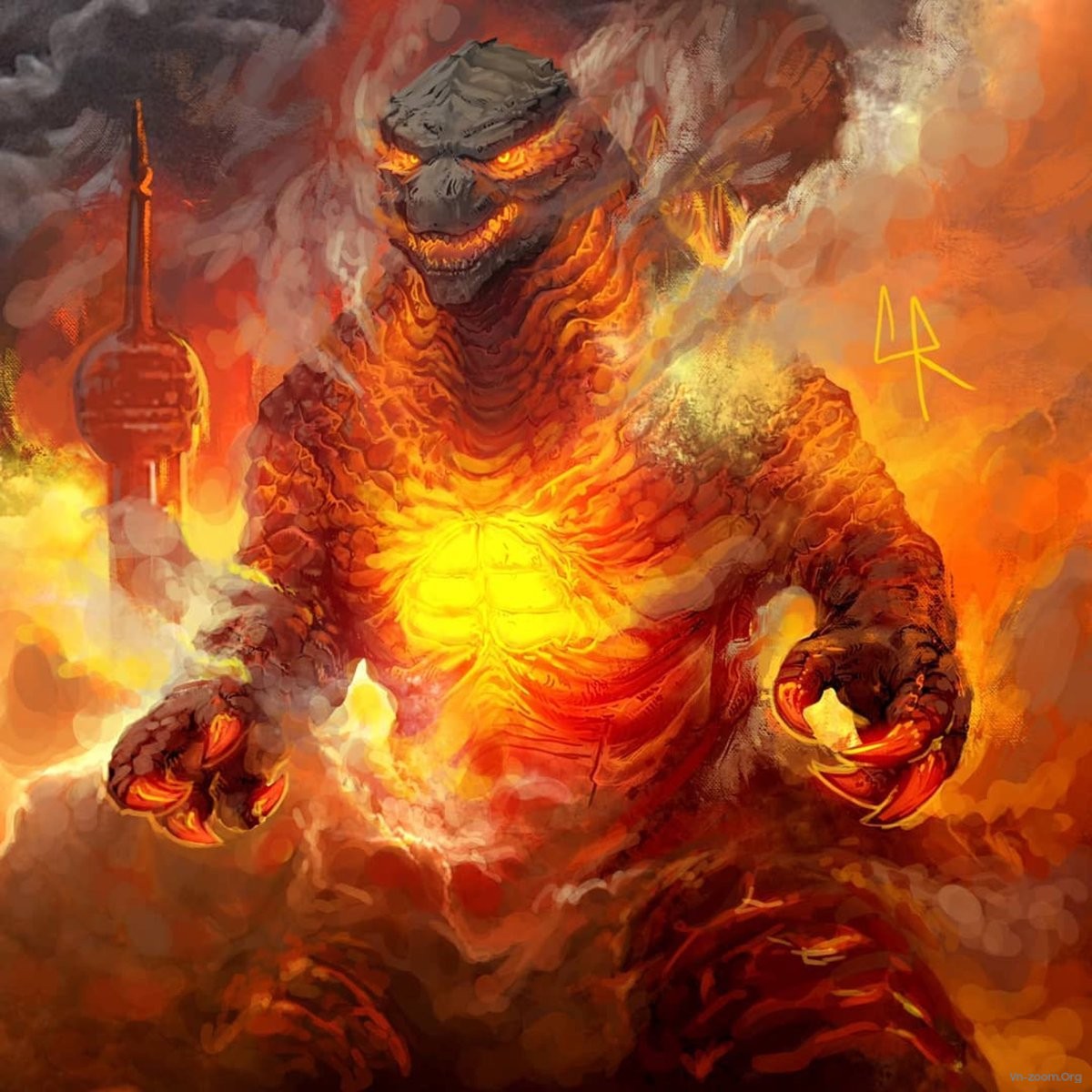 Chúa tể Godzilla - biểu tượng của sự khủng hoảng và sức mạnh đáng kinh ngạc. Hãy xem hình ảnh liên quan để tận hưởng sự tinh tế và độc đáo trong phong cách của Chúa tể này.