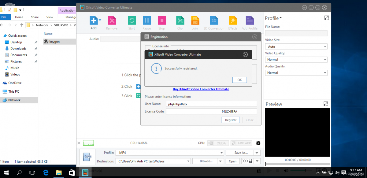 [Desktop & Văn phòng] Xilisoft Video Converter Ultimate 7.8.23 build 20180925 Full/Portable - Chuyển đổi định dạng video đa năng Test-xilisoft3fe3e4498bb9f2a5