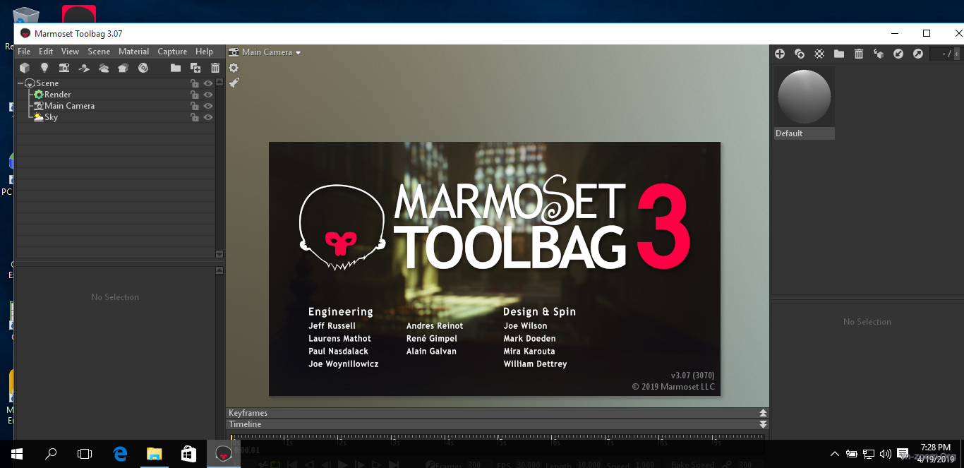 Marmoset Toolbag 4.0.6.2 for windows download