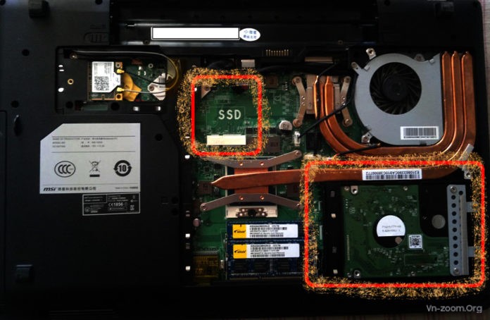 Lắp đặt, sử dụng ổ SSD và ổ cứng HDD trên cùng một laptop SSD-and-HDD-in-laptop-696x454