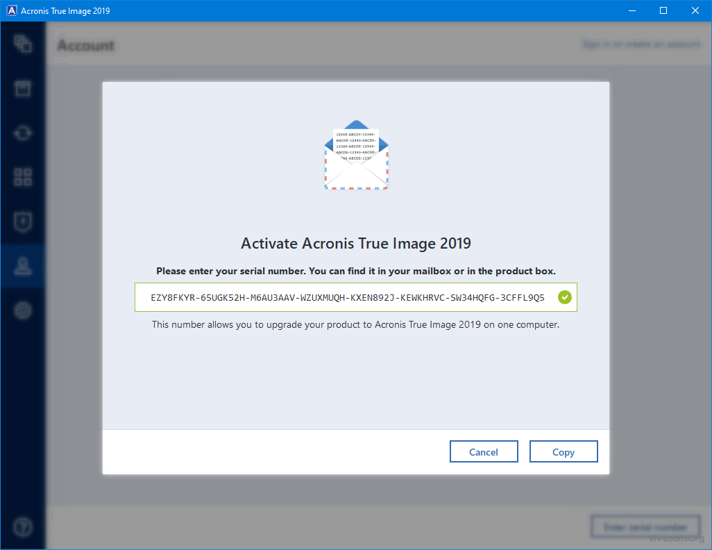 acronis true image 2019 cannot find 1