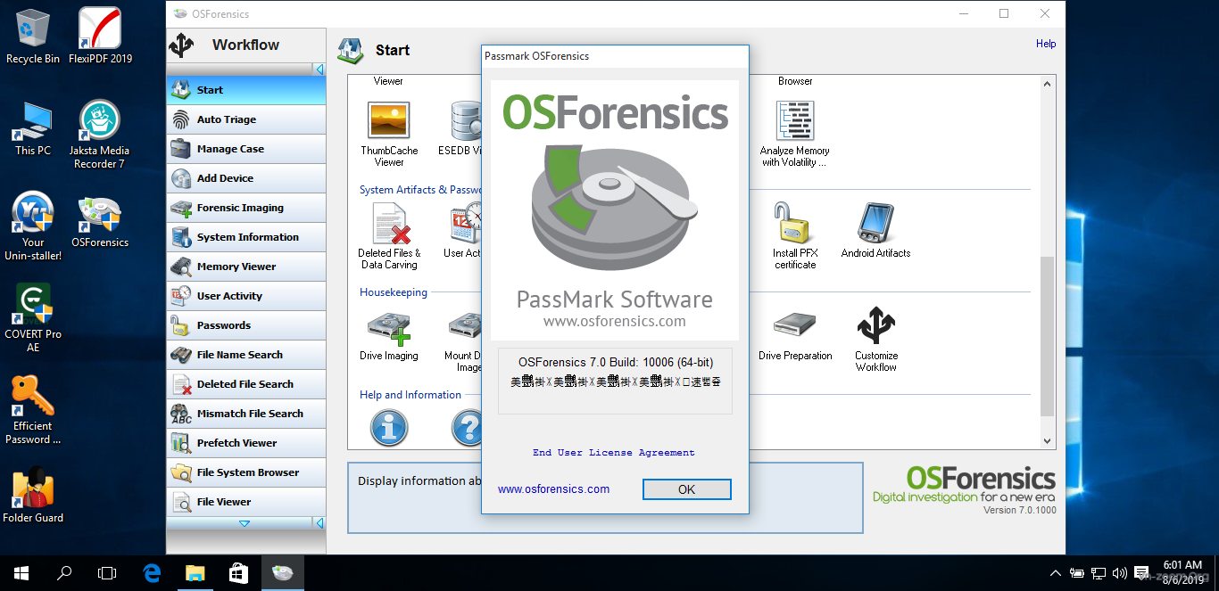 passmark software osforensics pro cons