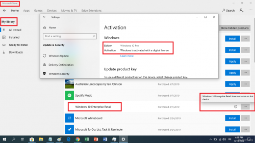 Windows 10 Enter Store