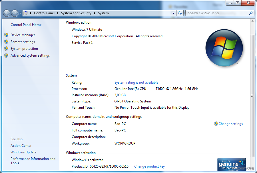 reset windows 7 ultimate activation key