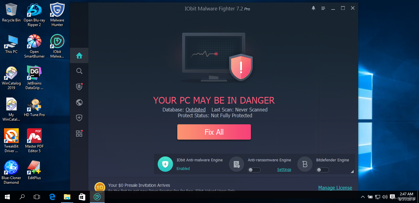 IObit Malware Fighter 10.3.0.1077 free