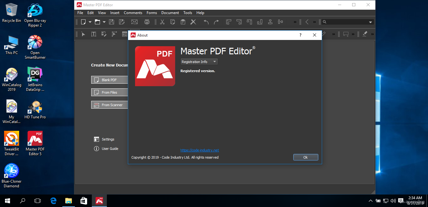 Master PDF Editor 5.9.61 free instal