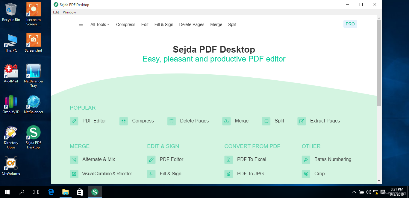 Sejda PDF Desktop Pro 7.6.5 instaling