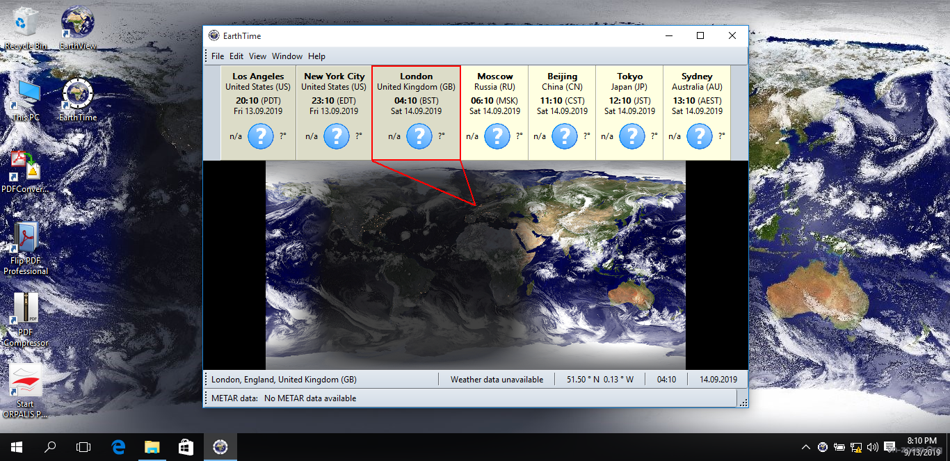 EarthTime 6.24.8 instal
