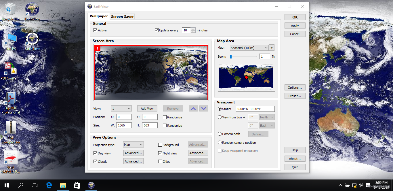 EarthView 7.7.8 for windows instal free