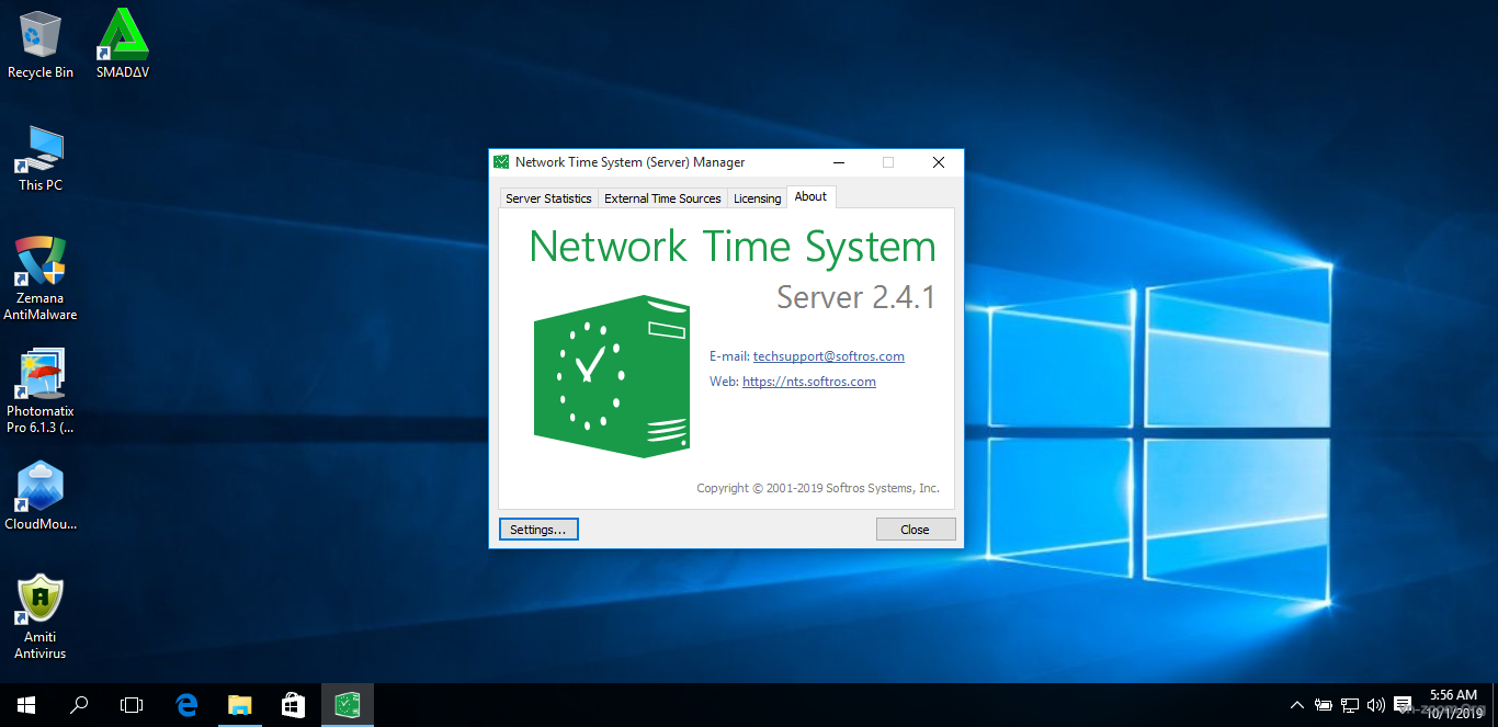 [PM Hệ thống] Network Time System Server v2.4.1 (x86/x64) Full (Link hiếm) - Đồng bộ thời gian giữa máy chủ và mạng Test-network-time-system-server-manager-1