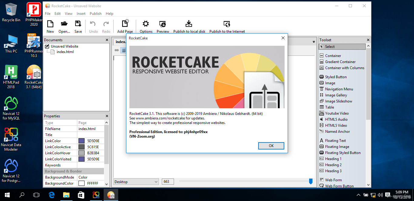 download the new version for apple RocketCake Professional 5.2