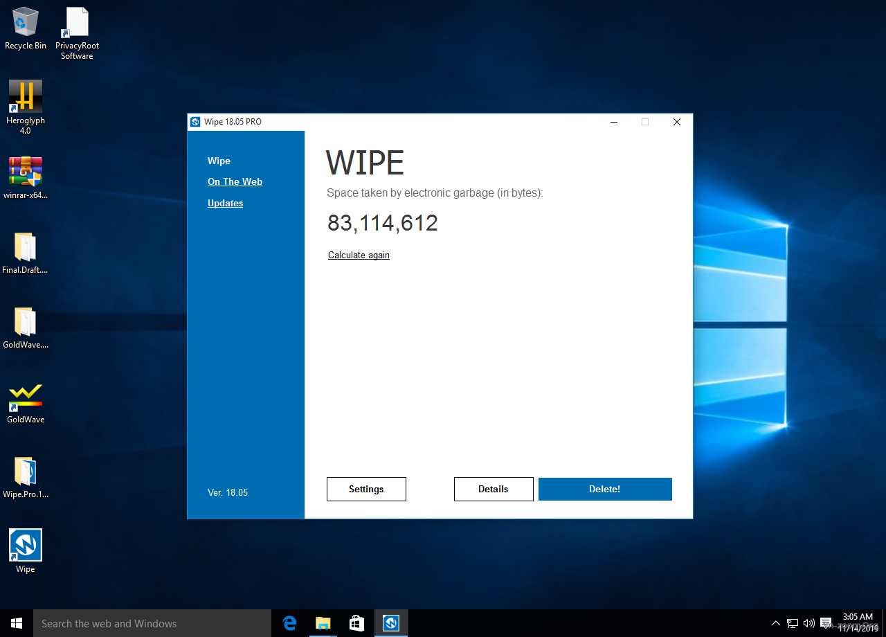 Wipe Professional 2023.09 download the new for android