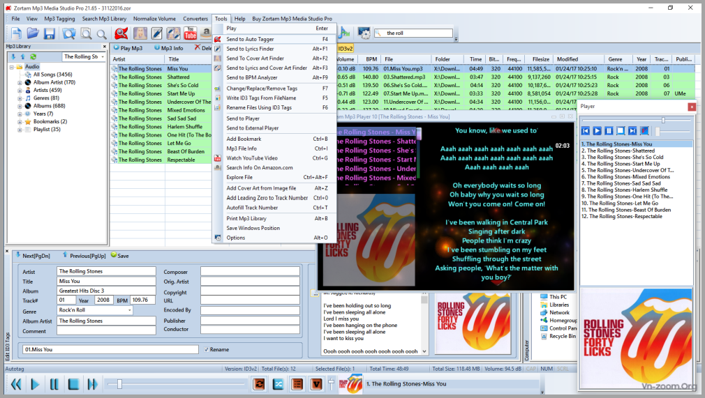 Zortam Mp3 Media Studio Pro 30.85 instal the last version for ios