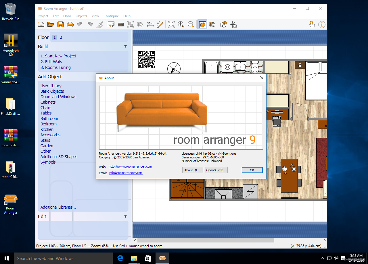 Room Arranger 9.8.0.640 download the new for android