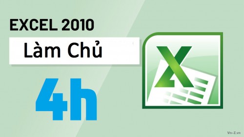 lam chu excel trong 4h