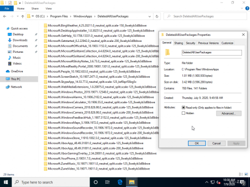 tutorial deleted windows apps on windows10 14 1