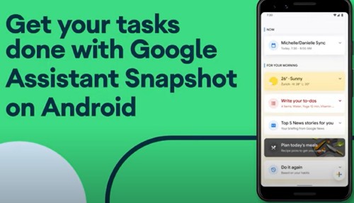 Google Assistant Snapshot