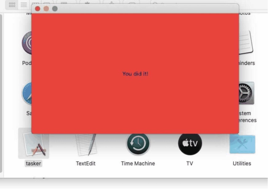 Mã độc Silver Sparrow lây nhiễm Apple Mac M1 với thông báo màu đỏ " You did it" 20210221_212621_194