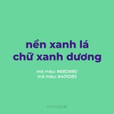 nen-xanh-la-chu-xanh-duong