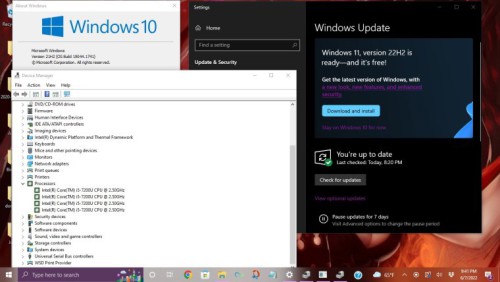 Windows 10 to Windows 11 upgrade