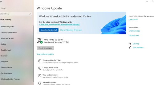 Windows 10 to Windows 11