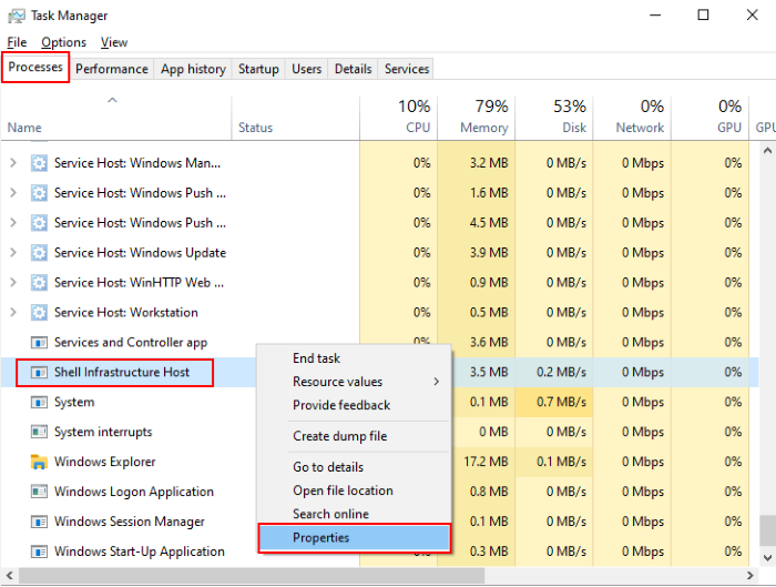 Làm sao để tìm ra và xử lý file sihost.exe đang gây ra lỗi trên Windows?