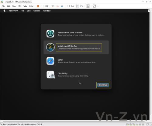 macOS on VMware 67