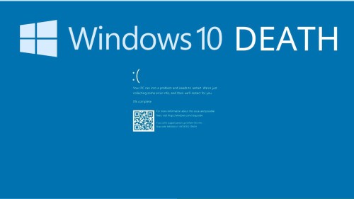 windows 10 death