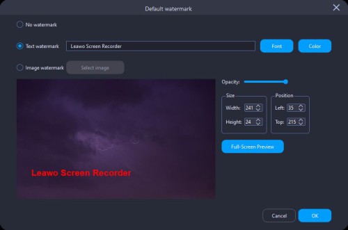 Leawo Screen Recorder