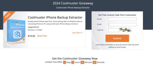 2024 Coolmuster Giveaway