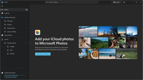 Microsoft Photos iCloud