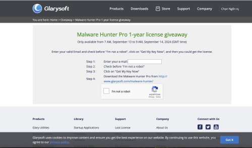 Mailware hunter pro glary