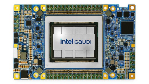 Intel today launched the Intel Gaudi 3 AI accelerator on September 24, 2024, during a virtual launch moment. The accelerator is optimized for large-scale generative AI. (Credit: Intel Corporation)