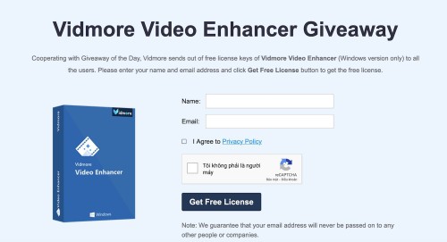 Bản sao Vidmore Video Enhancer