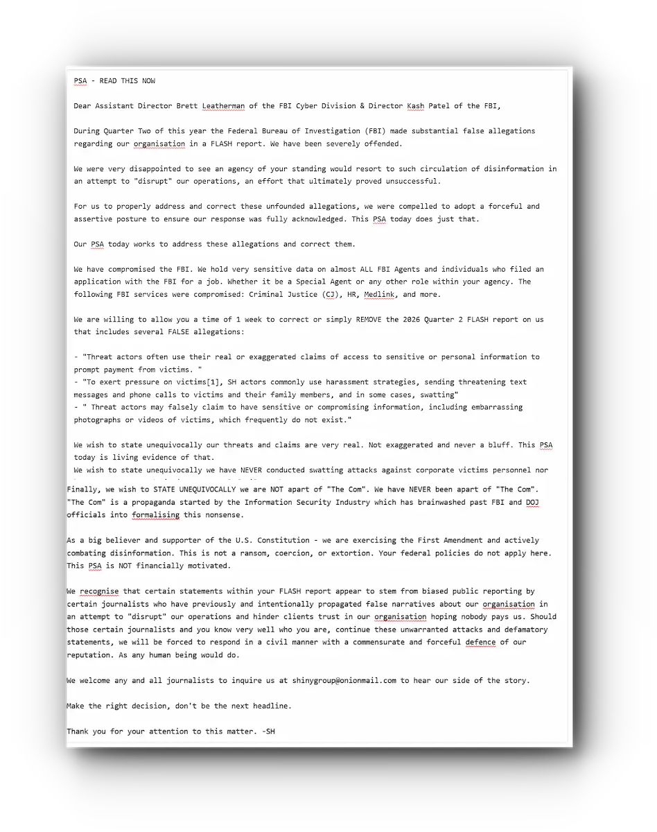 shinyhunters-hacks-fbi-jobs-portal-fbi-agents-data-breach.webp